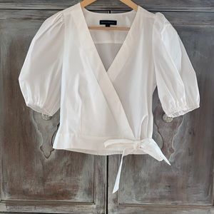 Banana Republic Puff Sleeved Blouse NWOT